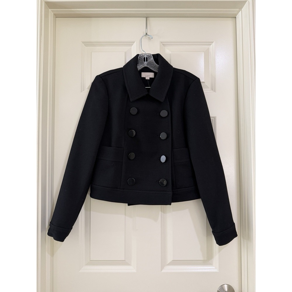 LOFT women black blazer jacket size XS NEW WITH TAG